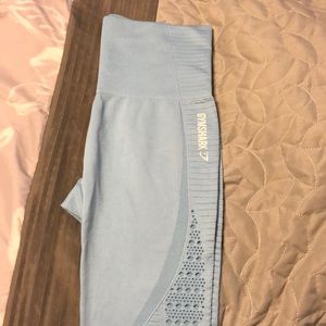 Gymshark blue energy seamless high wasted leggings